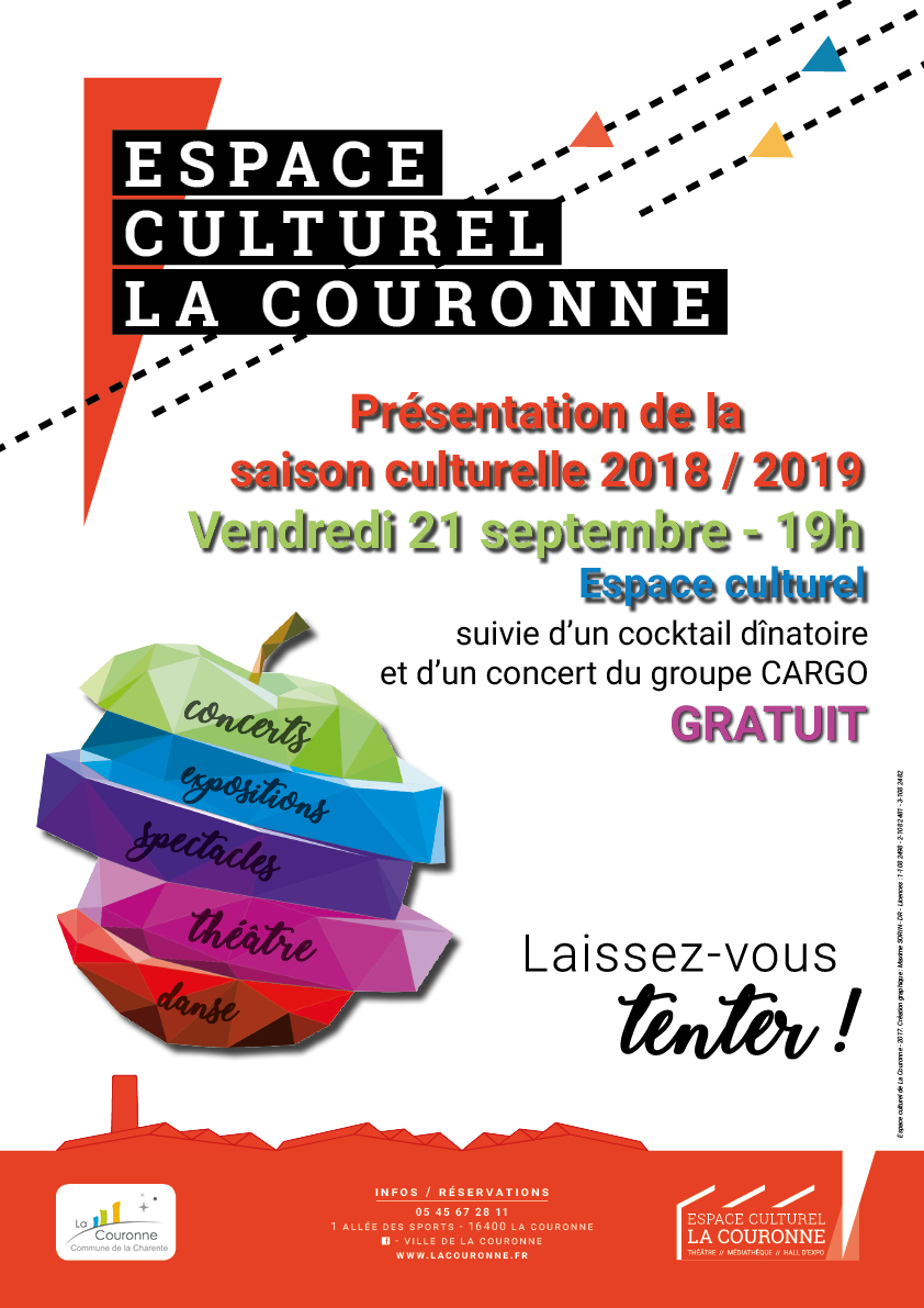 Presentation Saison Culturelle 2018 2019 La Couronne