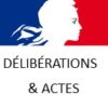 Délibérations et actes