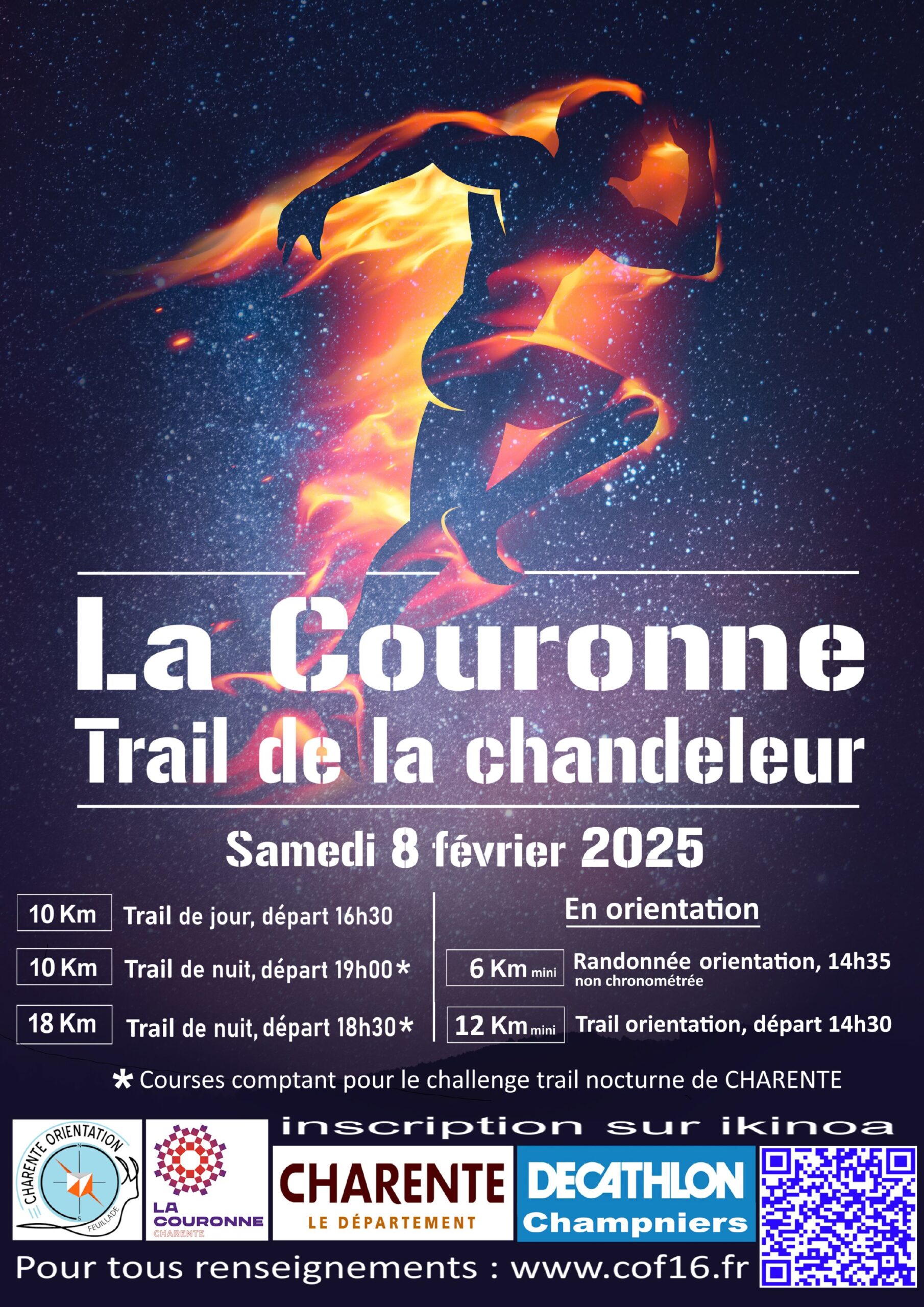 La Couronne Trail de la Chandeleur - Samedi 8 février 2025